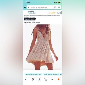 R Vivimos Free People look alike dress